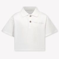 Marc Jacobs Kids Girls Polo In White