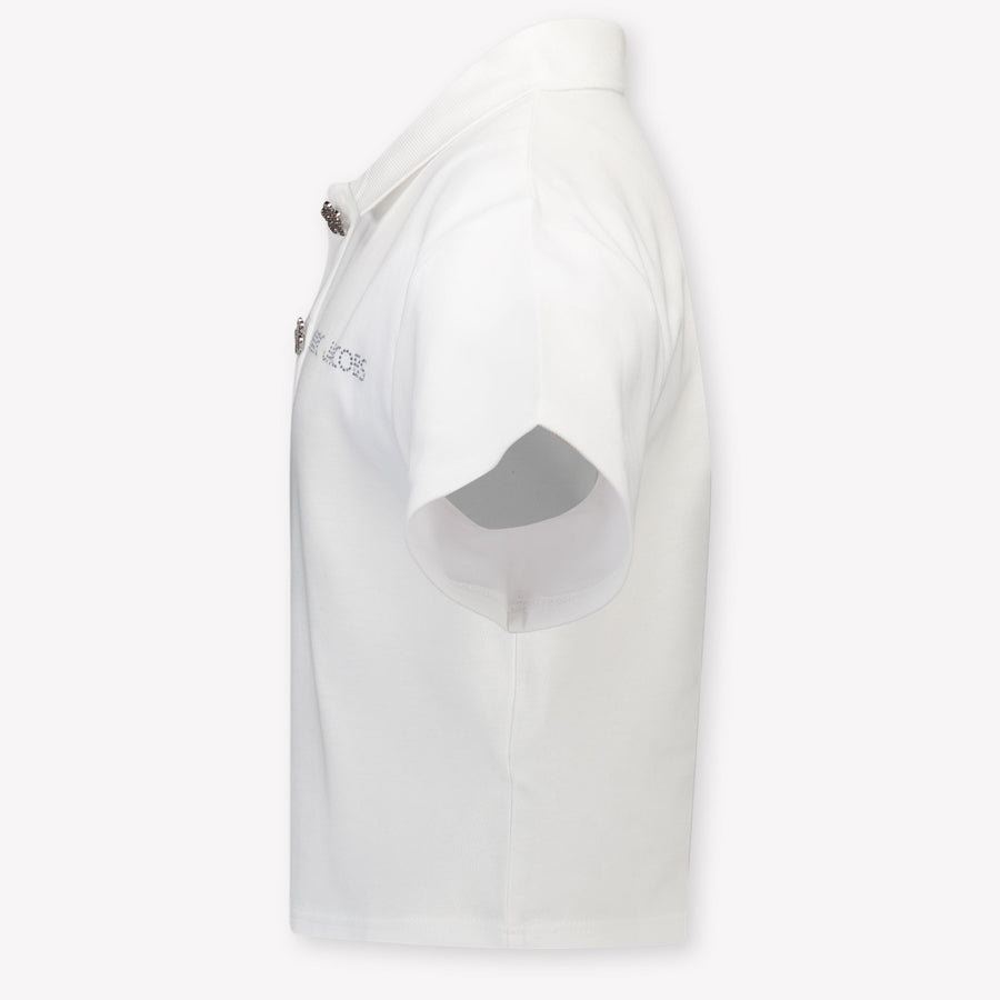 Marc Jacobs Kids Girls Polo In White