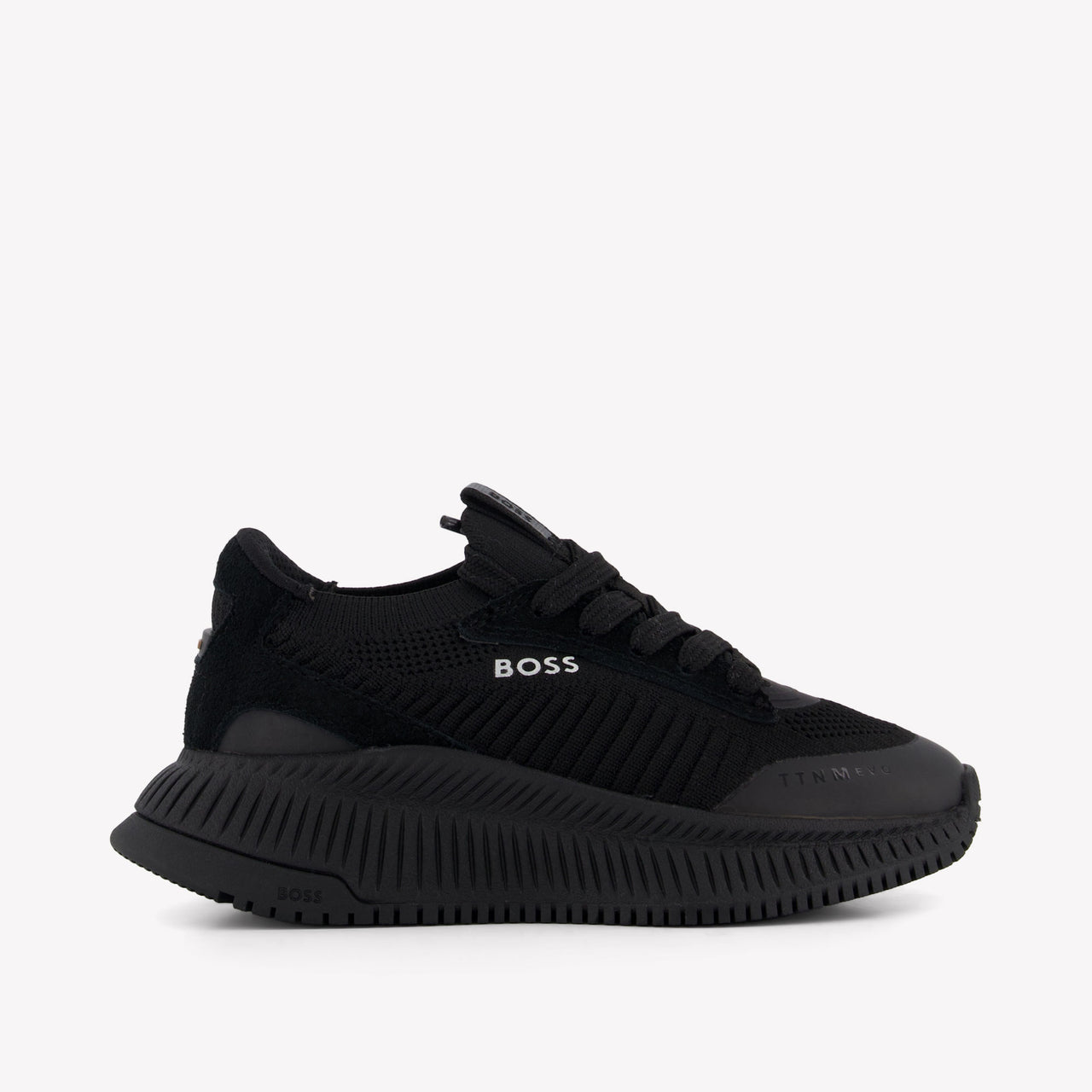 Boss Boys Sneakers In Black