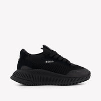 Boss Boys Sneakers In Black