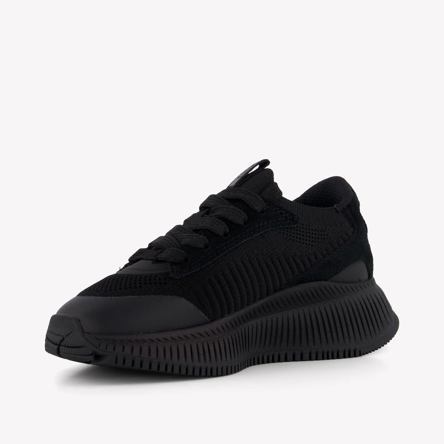 Boss Boys Sneakers In Black