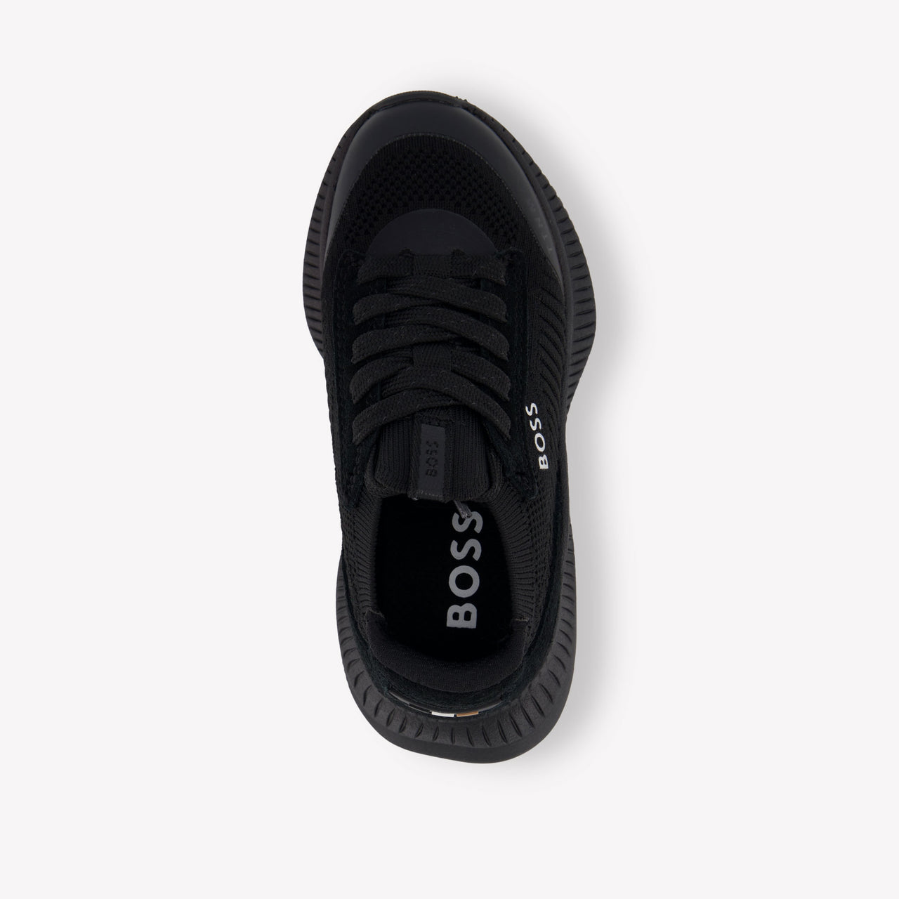 Boss Boys Sneakers In Black