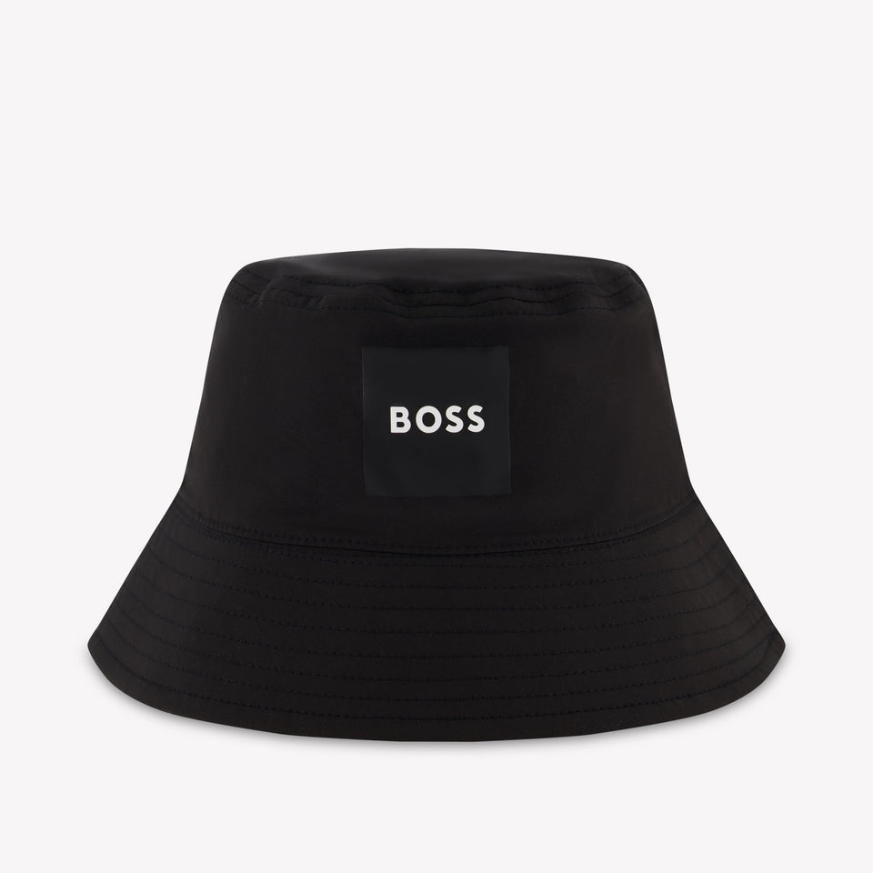 Boss Kids Boys Hat In Black