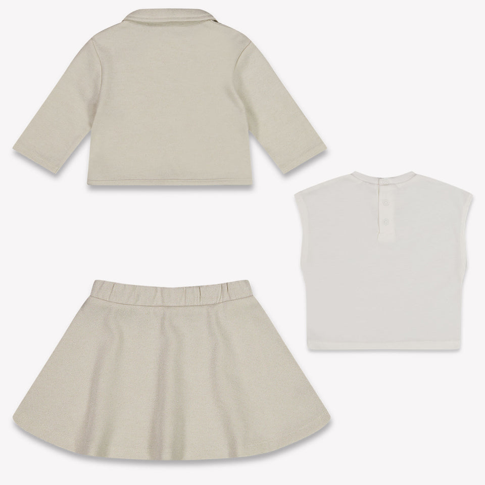 Michael Kors Baby Girls Set In Gold