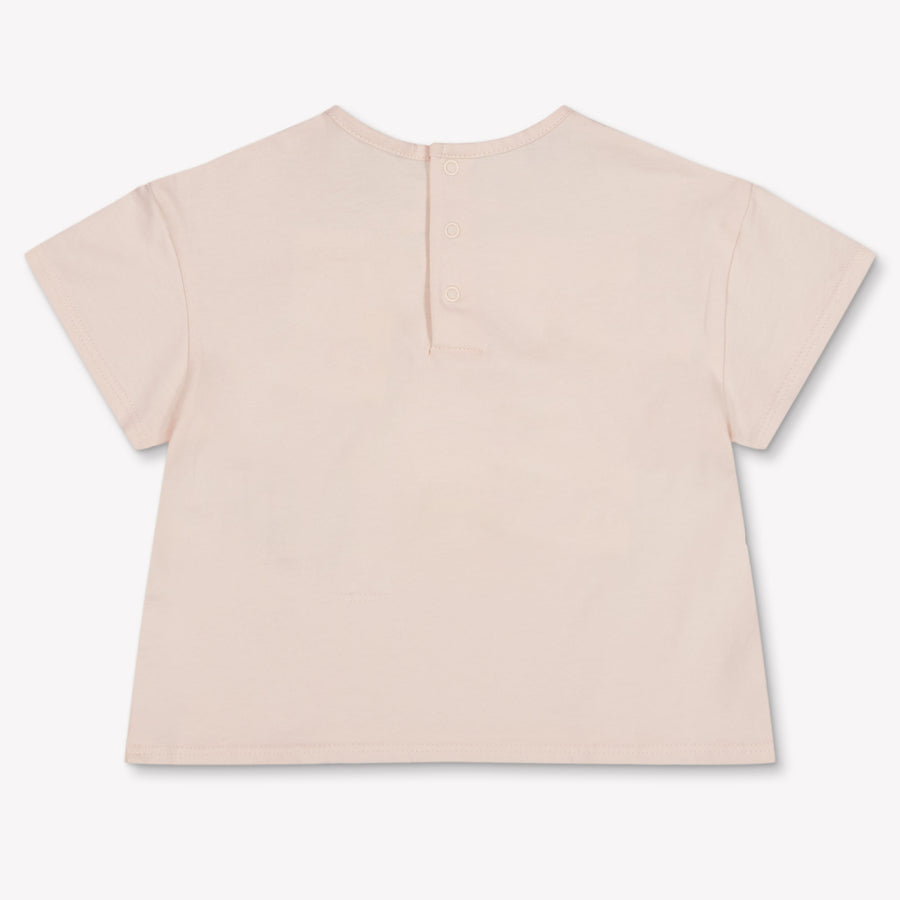 Chloe Baby Meisjes T-Shirt In Licht Roze