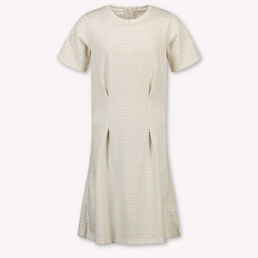 Michael Kors Kinder Meisjes Jurk In Beige