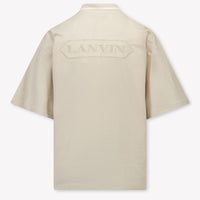 Lanvin Kinder Jongens Polo In Beige