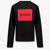 HUGO Boys Sweater in Black