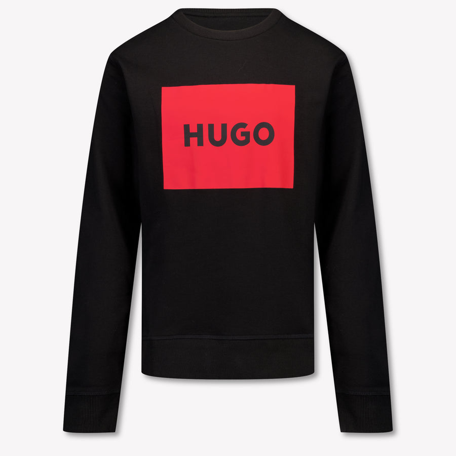 HUGO Boys Sweater in Black