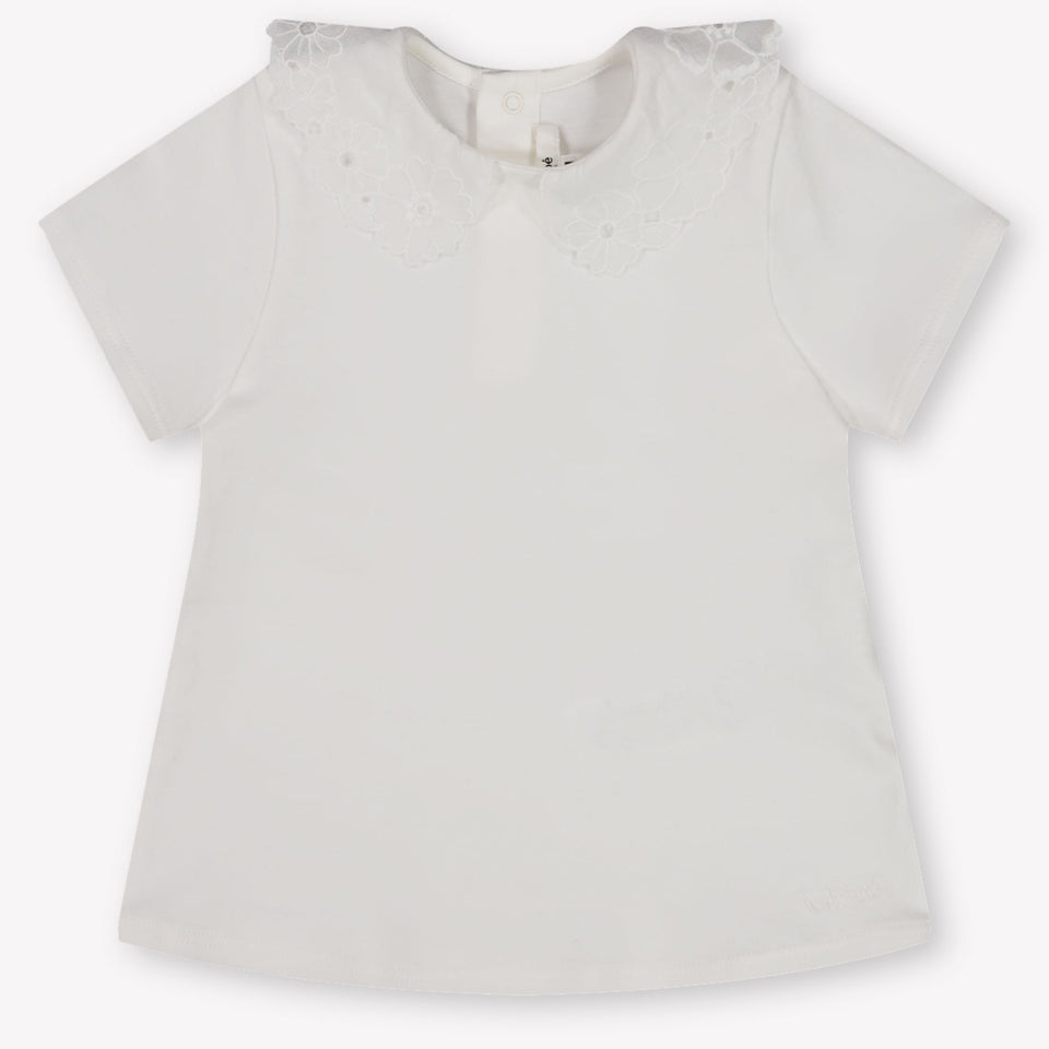 Chloe Baby Girls T-Shirt In White