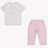 Givenchy Baby Meisjes Joggingpak In Licht Roze