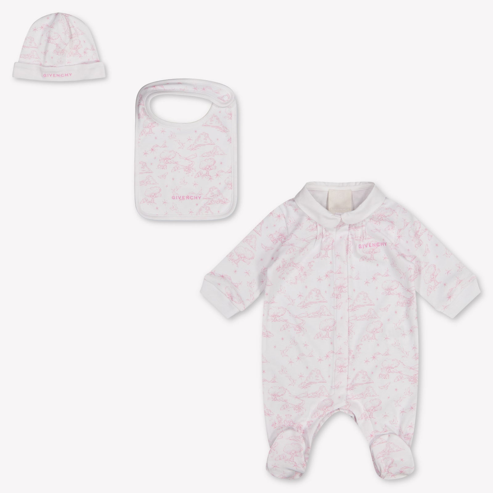 Givenchy Baby Meisjes Boxpakje In Licht Roze
