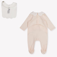 Chloe Baby Girls Playsuit In Light Pink