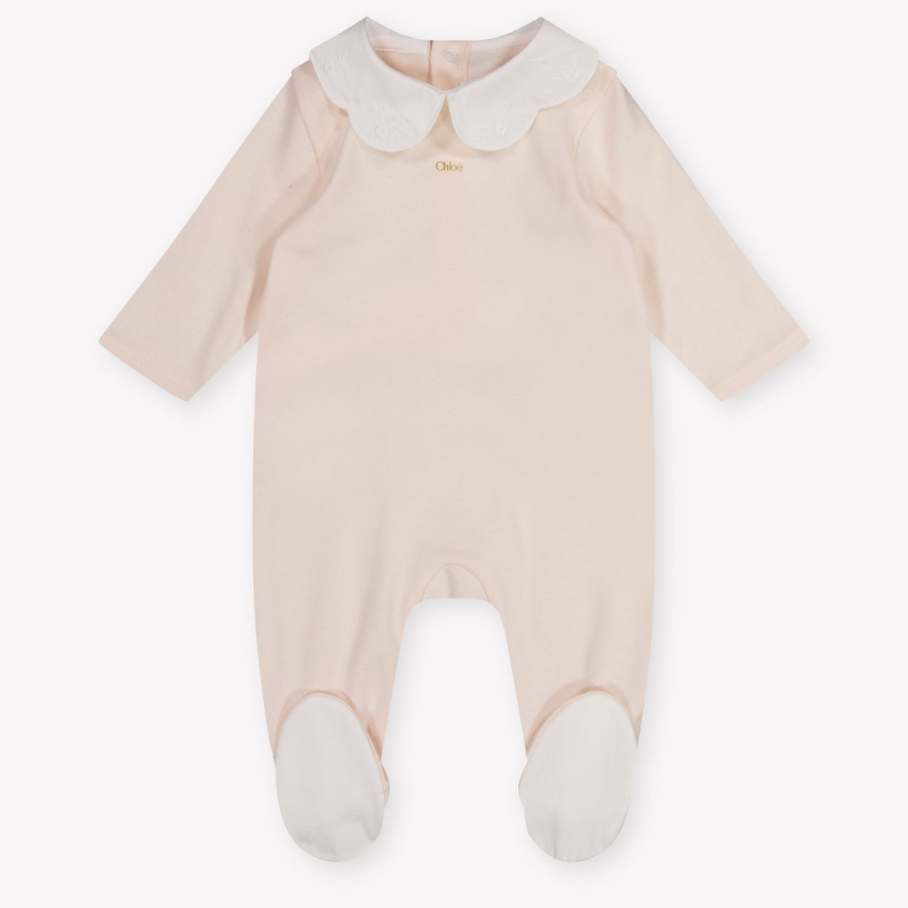 Chloe Baby Girls Playsuit In Light Pink