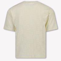 HUGO Kinder Jongens T-Shirt In Licht Beige