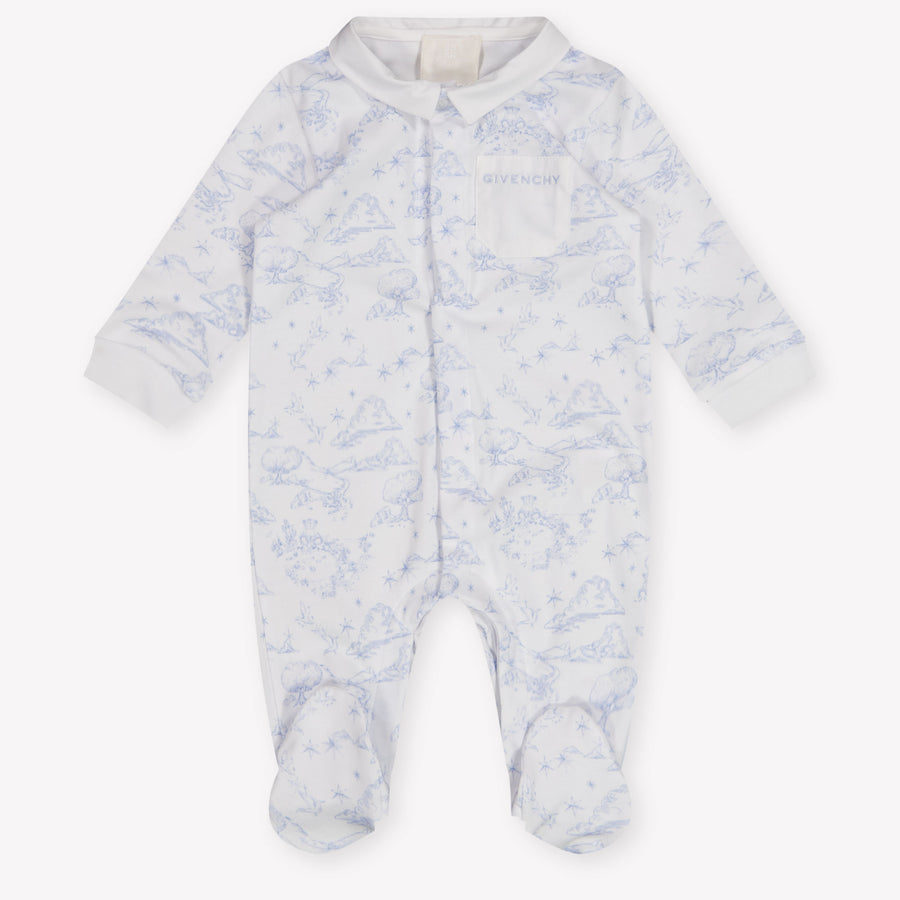 Givenchy Baby Jongens Boxpakje In Licht Blauw