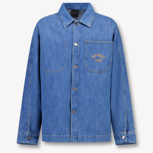 Givenchy Kids Boys Blouse In Blue