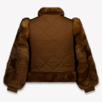 Chloe Kids Girls Jackets In Brown