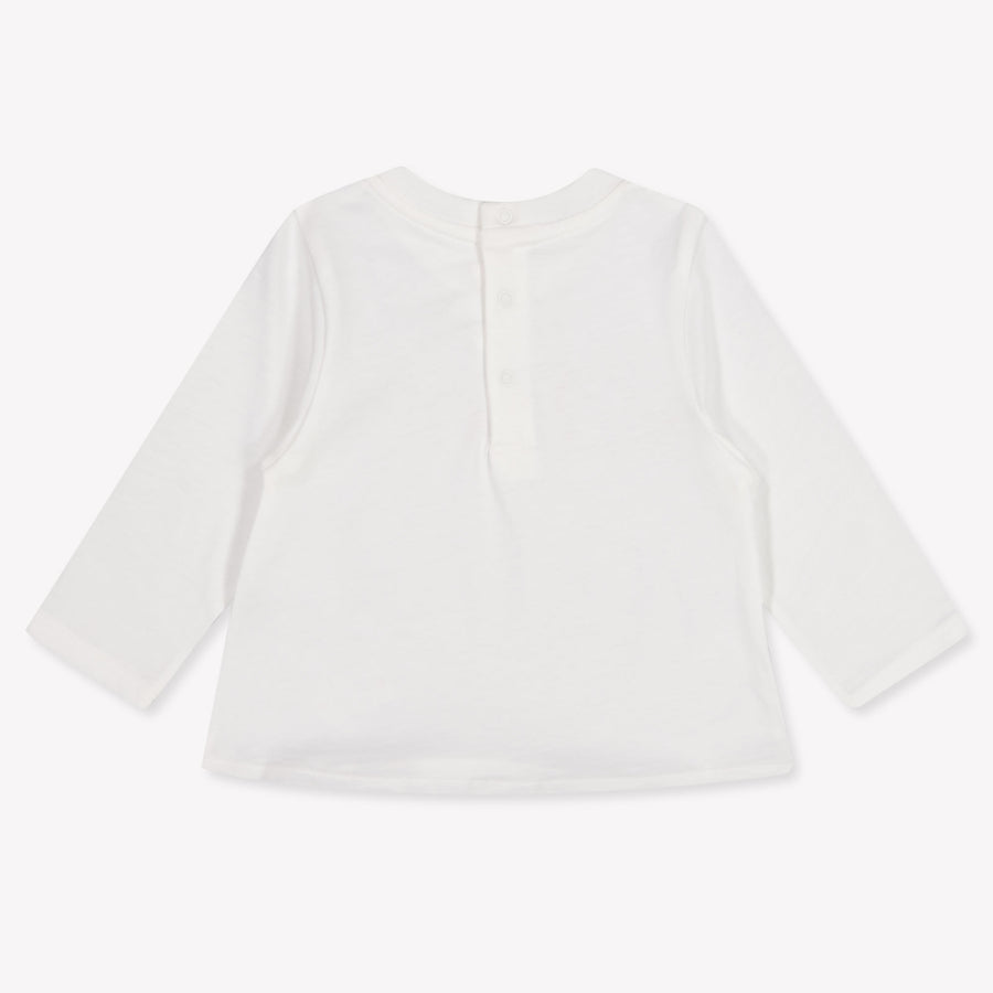 Chloe Baby Meisjes T-Shirt In Wit