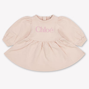 Chloe Baby Girls Dress In Light Pink