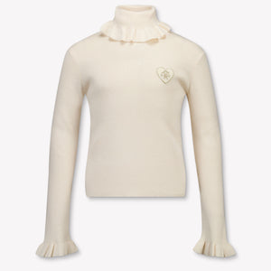 Chloe Kinder Meisjes Trui In Off White