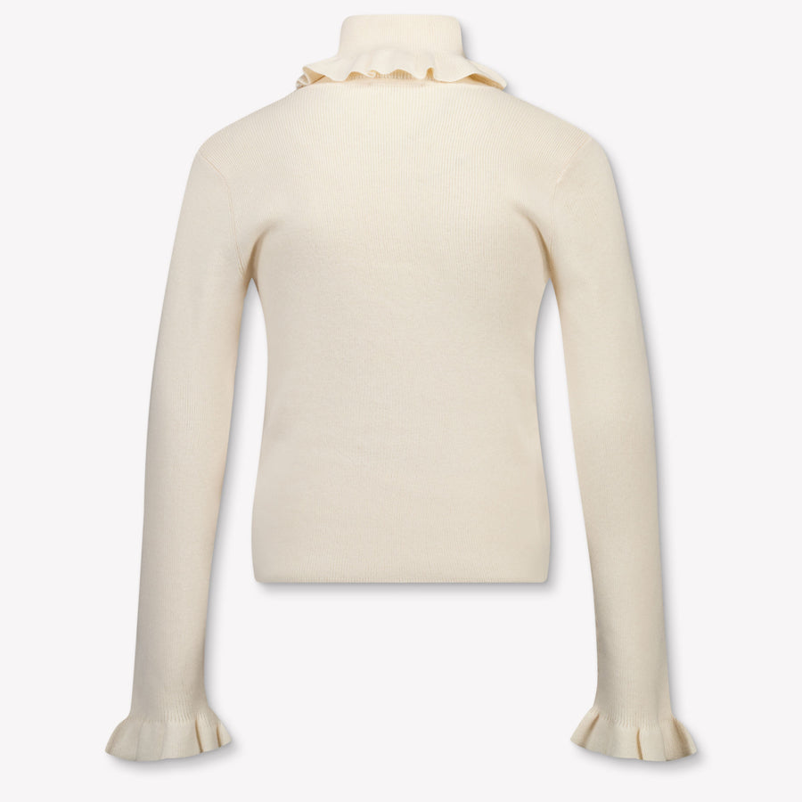 Chloe Kinder Meisjes Trui In Off White