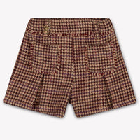 Chloe Baby Girls Shorts In Brown