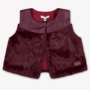 Chloe Baby Meisjes Bodywarmer In Bordeaux