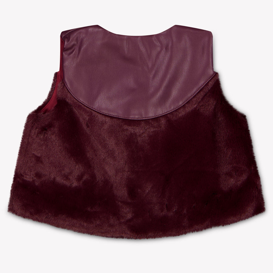 Chloe Baby Meisjes Bodywarmer In Bordeaux