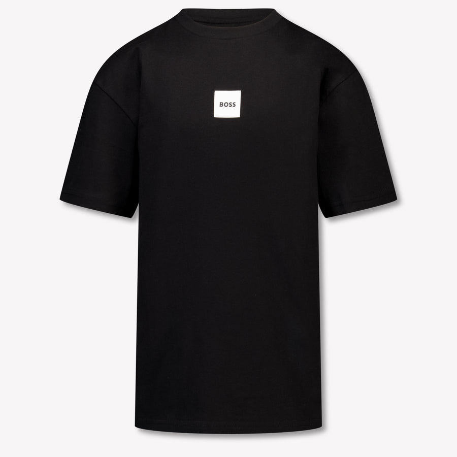 Boss Kids Boys T-Shirt In Black