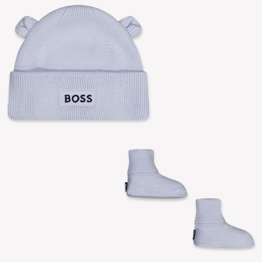 Boss Baby Boys Beanie in Light Blue