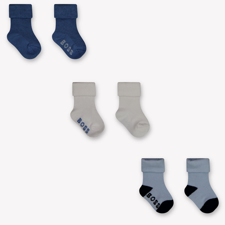 Boss Baby Boys Socks In Light Blue
