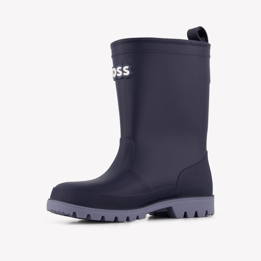 Boss Boys Boots In Navy