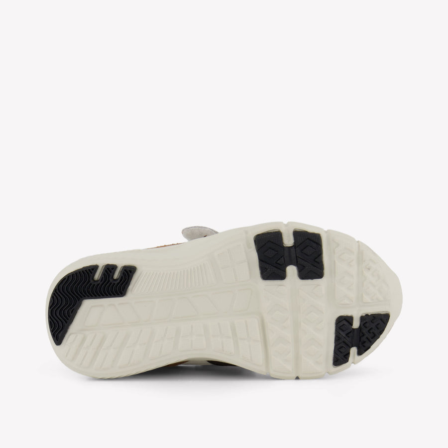 Boss Boys Sneakers In Beige