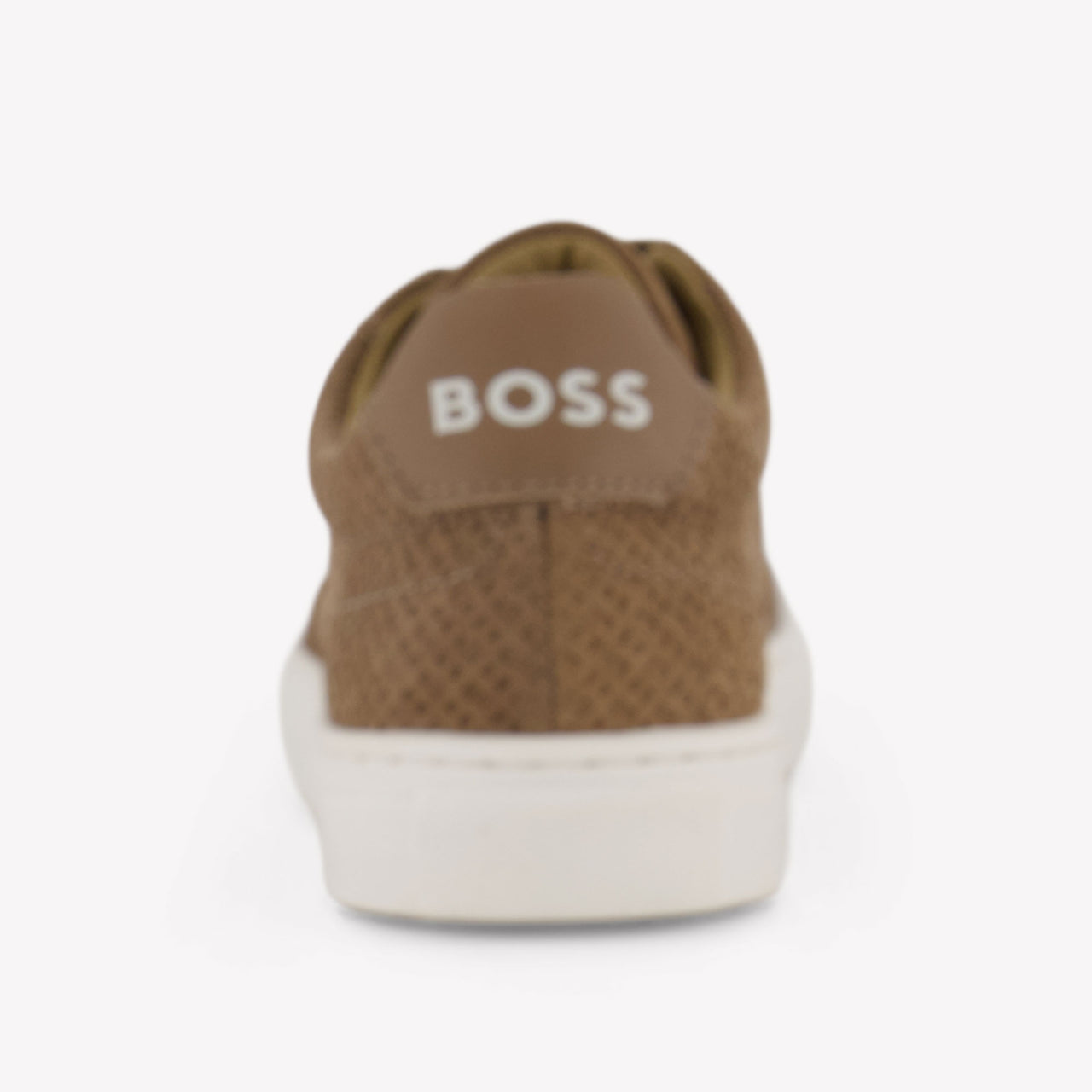 Boss Boys Sneakers In Beige