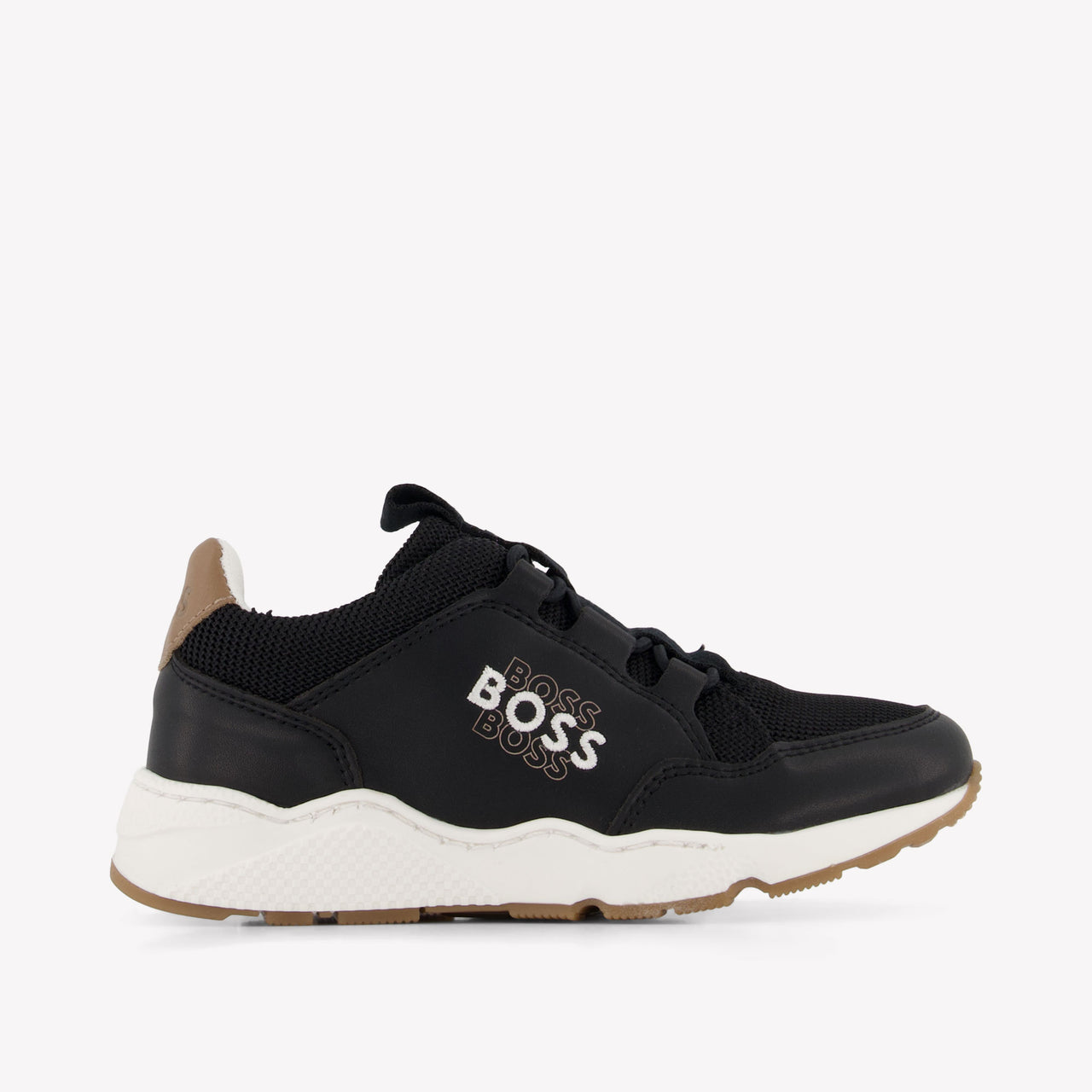 Boss Boys Sneakers In Black