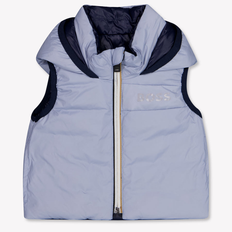 Boss Baby Jongens Bodywarmer In Licht Blauw