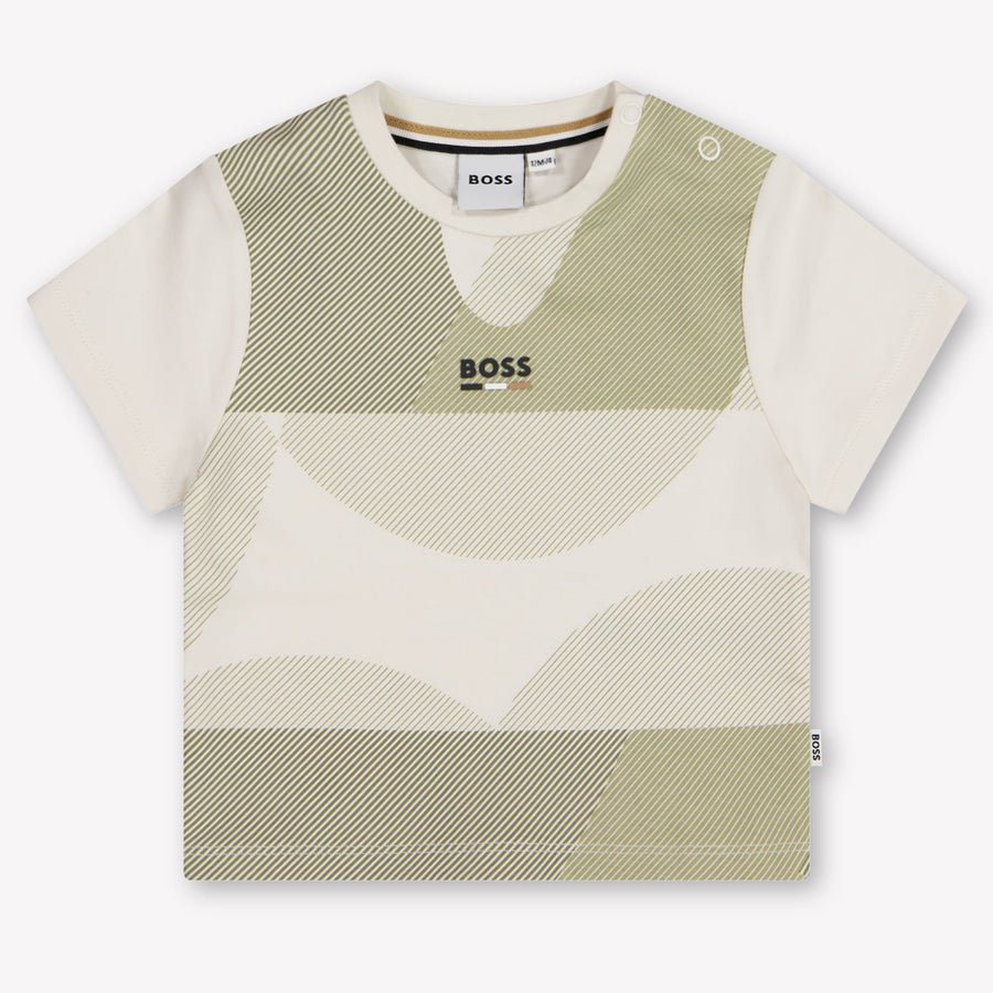 Boss Baby Jongens T-Shirt In Off White