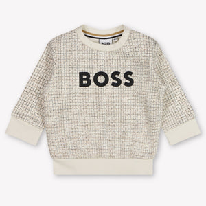 Boss Baby Jongens Trui In Off White