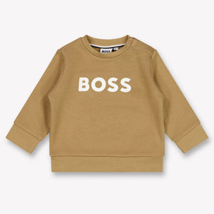 Boss Baby Boys Sweater In Camel