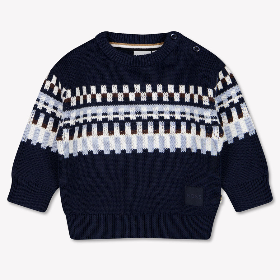 Boss Baby Jongens Trui In Navy
