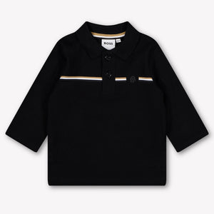 Boss Baby Boys Polo In Black