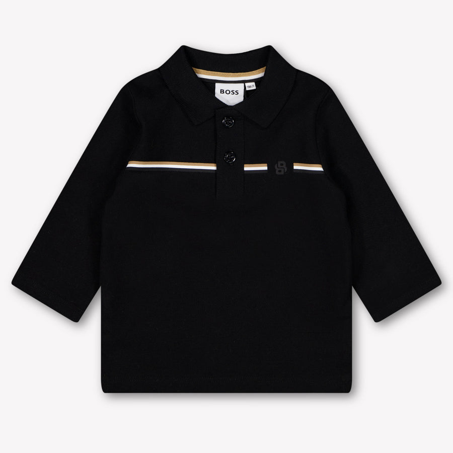 Boss Baby Boys Polo In Black