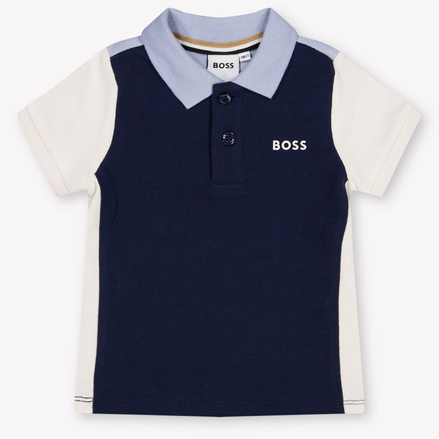 Boss Baby Jongens Polo In Navy