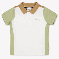 Boss Baby Jongens Polo In Wit