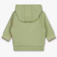 Boss Baby Boys Cardigan In Light Green