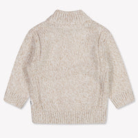 Boss Baby Boys Cardigan In Light Beige