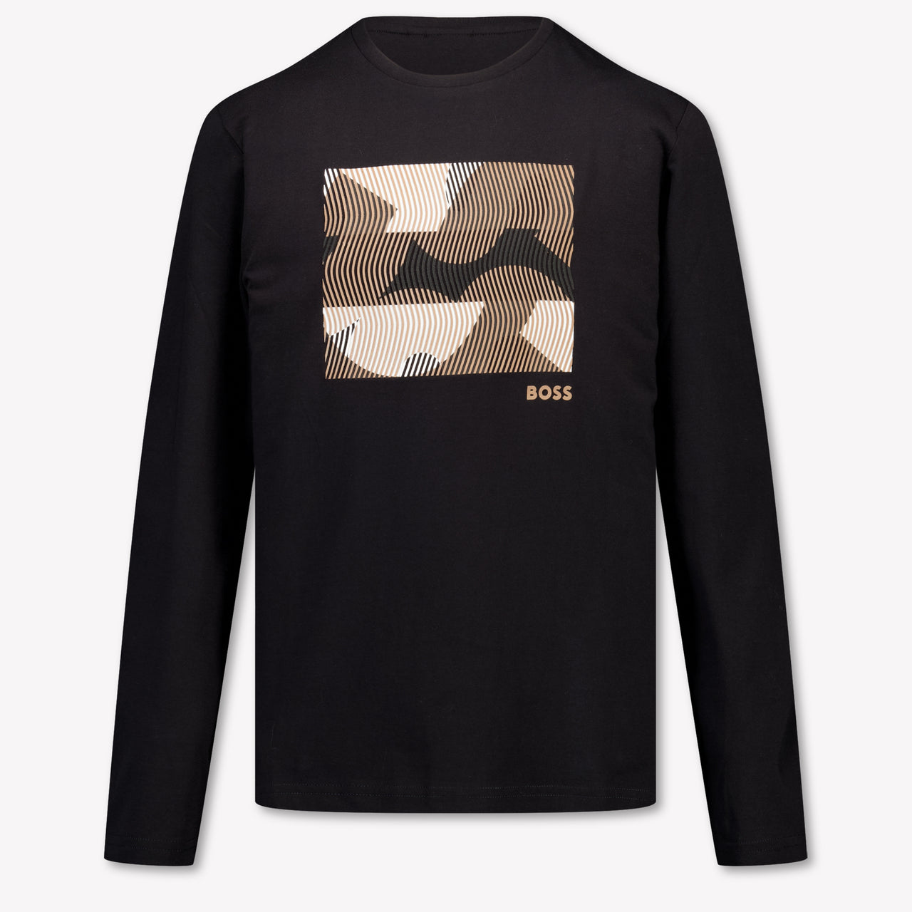 Boss Boys T-Shirt in Black