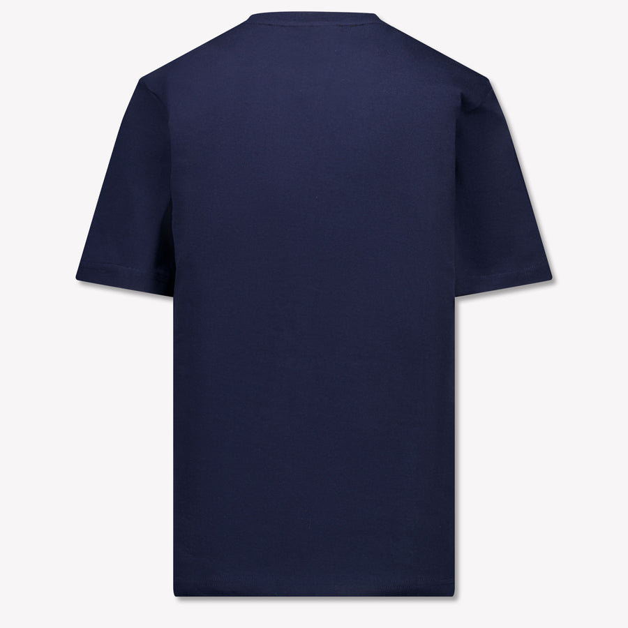 Boss Kinder Jongens T-Shirt In Navy