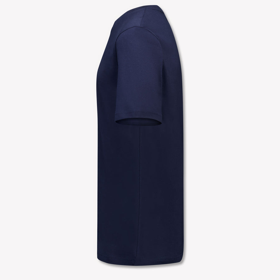 Boss Kinder Jongens T-Shirt In Navy
